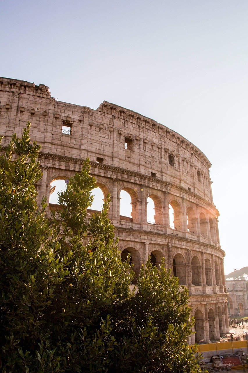 rome, architecture, sunlight, building, sky, historical, italy, structure, nature, summer, brown sky, brown building, brown summer, rome, rome, rome, rome, rome